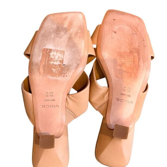 Vince Cecila Crisscross Slides in Catalina Blush Size 11. - Picture 9 of 9
